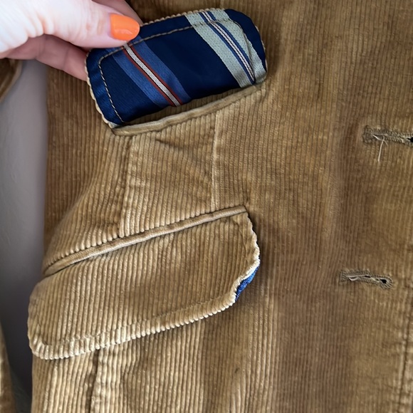 American Eagle Corduroy Stretch Jacket Fitted - Picture 5 of 12